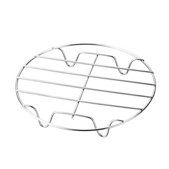 Parowar na kuchenkę do podgrzewania jedzenia Stal nierdzewna Nasadka na garnek Stojak parowy z izolacją na czterech nogach Taca na chleb Wielofunkcyjny dodatek do gotowania