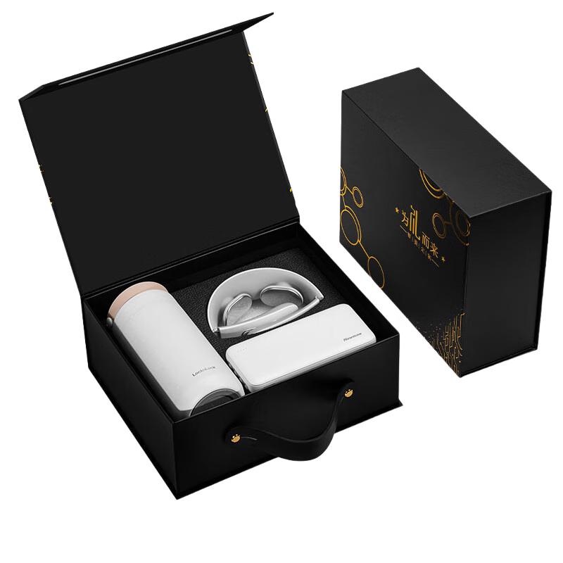 Business Gift Set with LocknLock Cup, Neck Massager, and Power Bank