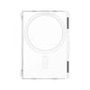 Transparente Magnetische Kartenhalter Geldbörsen Hüllen für IPhone Samsung Xiaomi für Magsafe Klare Magnet Abdeckung Halter Karten Hülle