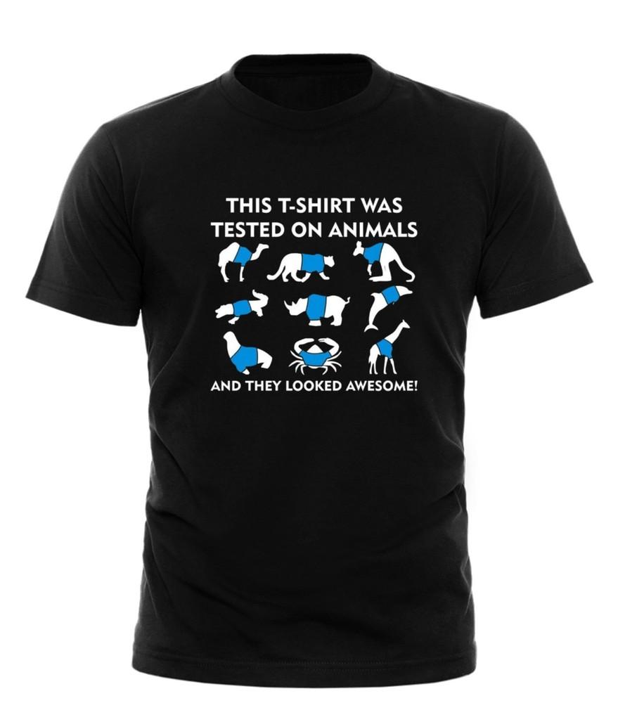 

Tested on Animals Funny TShirt – Animal Lover Humor Tee – Unisex Gift Unisex T-Shirt XXL