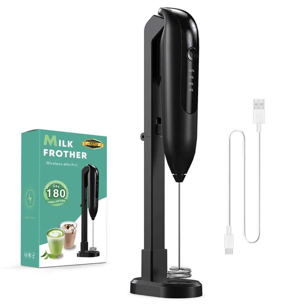 Handheld Wireless Charging Beater Portable Adjustable Eggs Blender Kitchen Supplies
