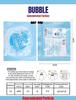 Space Astronauts Fully Automatic Bubble Gun Rocket Bubbles Machine Automatic Blower With Bubble Liquid Plaything For Kids Bubble Present