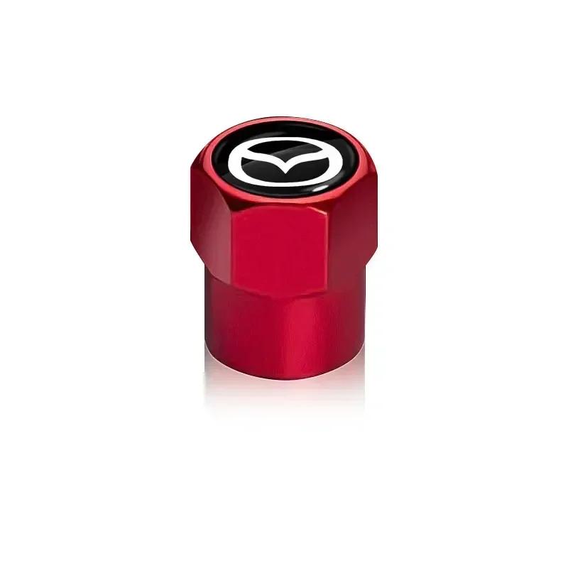 Car Accessories Car Valve Stem Caps Cover Waterproof For Mazda 3 6 CX5 2 CX3 CX9 MX5 RX8 Axela Demio Atenza MS GJI GH BK MP