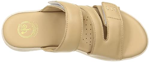 Yosuke Platform Shoes 1100001, Women's, Beige, Size 23.0 cm