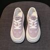 2025 new thick-soled white shoes women's mesh breathable casual shoes women's shoes popular women's shoes German training shoes summer board shoes