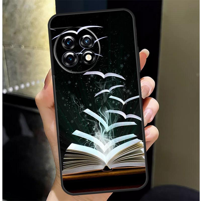 Book Lover Cover For OnePlus Nord 3 2 CE 4 Lite N20 N10 N30 OnePlus 8T 10T 13 13R 12 12R 11 10 Pro Case
