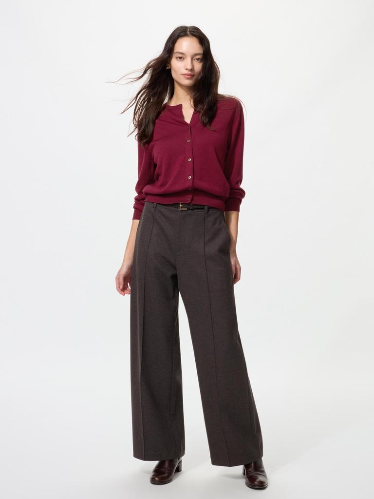 Uniqlo Brushed Jersey Wide Pants