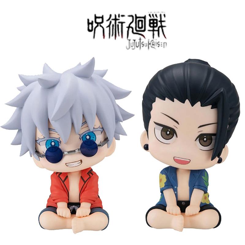 Anime Jjk Suguru Geto Satoru Gojo Edition Q Collectible Action Figures Set - Gato And Gojo Statues For Kids
