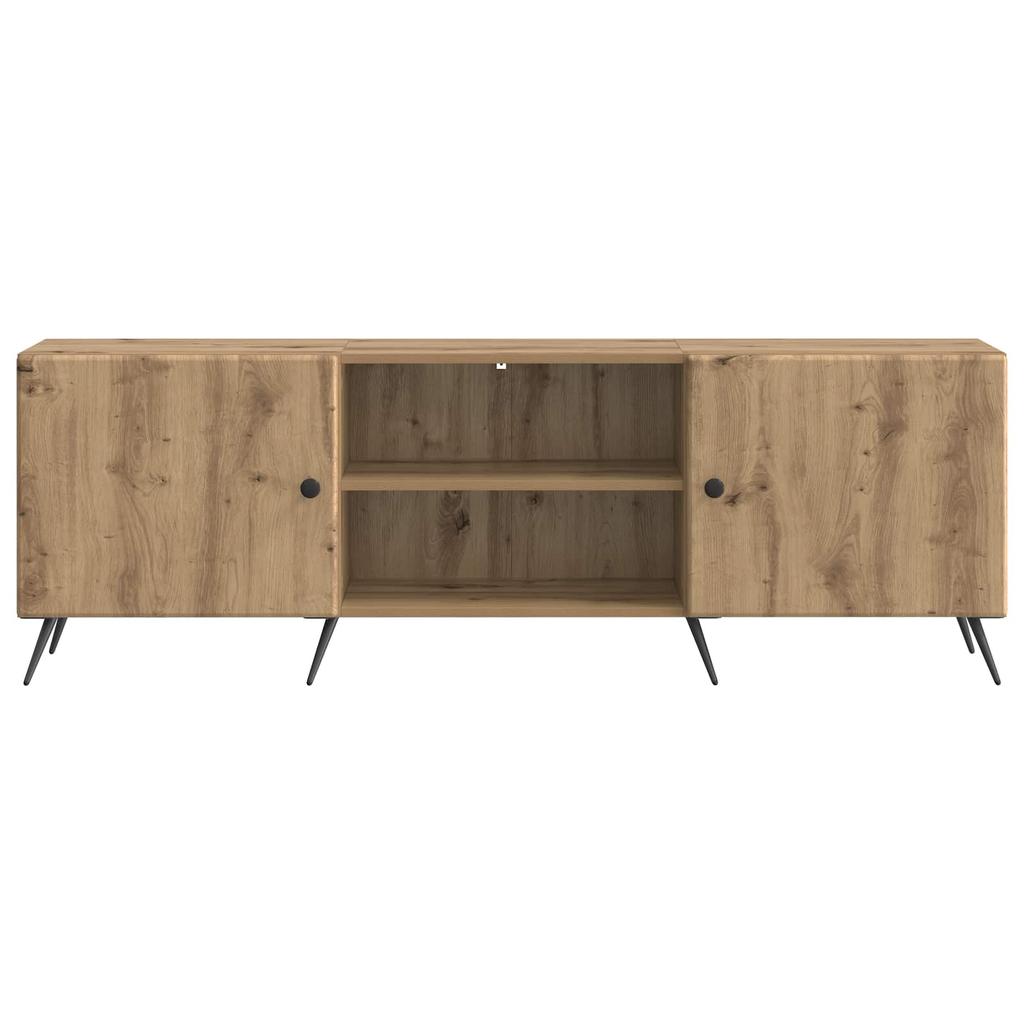 Artisan Oak TV Stand 150 x 31 x 50 cm Particleboard