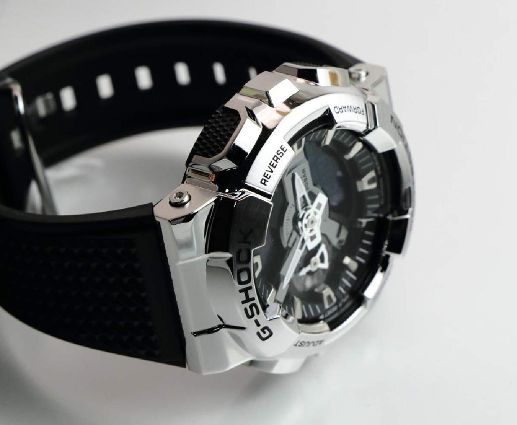 Casio Metal Outdoor G-Shock Men's Analog-Digital Watch, Style, Black, GM-110-1A