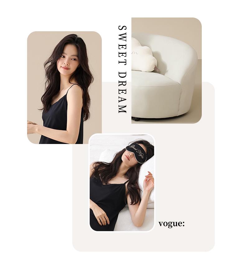 Damen Sommer Lycra Baumwolle Pyjama-Set mit integriertem BH - Camisole-Stil, Leicht, Frisch und Lässige Hauskleidung.