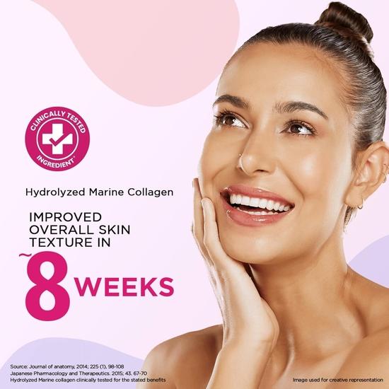Siens By Dabur Hydrolyzed Marine Collagen-100g | Made with Japanese technology | Supplement for Women | For Skin Radiance & Hydration