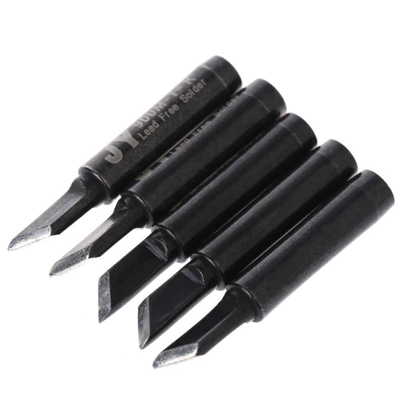 5Pcs Soldering Iron Tip Replacement For Soldering Repair Station And Soldering Iron Electric Soldering Iron Tip