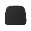 Black Universal Square Backrest for Harley Cruiser Motorcycle