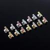 Fashionable Tooth Hollow Dental Grills Single/Double Vertical Teeth Unique Decoration for Cosplay Ornament Body Jewelry