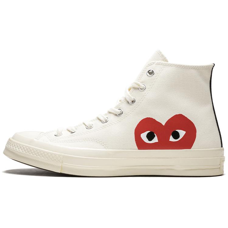 New Chuck 70 Comme Des Garçons Play X Converse High 'Milk' 150205C