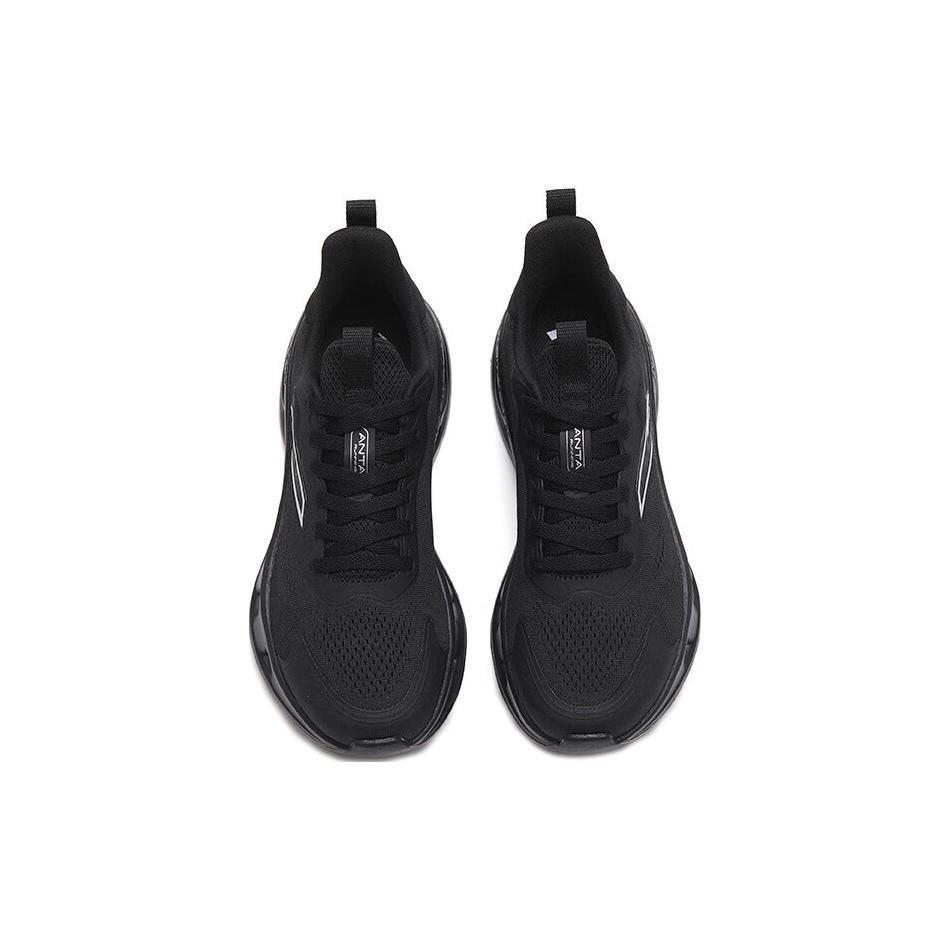 New Anta Energy Ring Cushioning Anti-Slip And Wear-Resistant Breathable Rebound Low-Top Running Shoes Men's Black 112315575-2