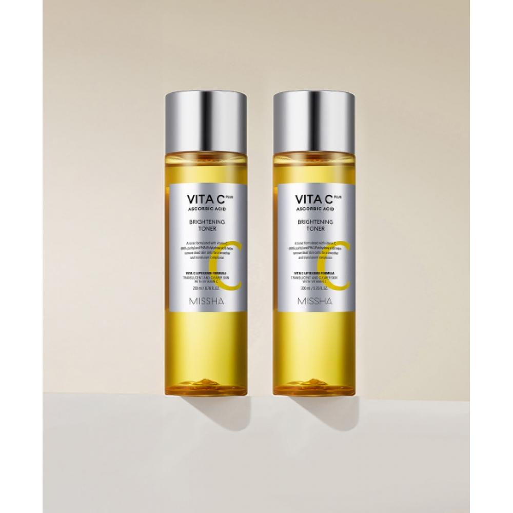 

Missha [2 PCs] Vita C Plus faCe Toner NONE