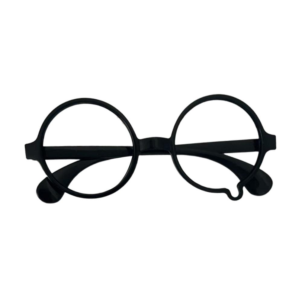 New No Lenses Anime Tears Glasses Frame Black Frame Kawaii Unisex Eyeglass Frame Y2K Aesthetic Spectacles Halloween Costume