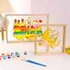 Acrylic Glass DIY Painting Set with Photo Frame – Creative Birthday Gift for Kids