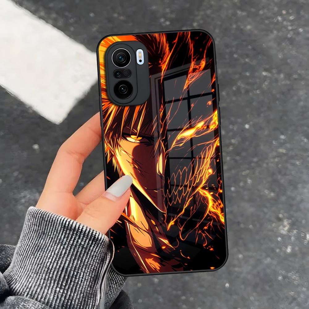 Bleach Kurosaki Ichigo Phone Case for Xiaomi 15 14 13 12 X Redmi Note 10 Mi 11 S Lite T Pro ultra glass Cover