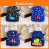 Stylish Black Dinosaur Childrens Backpack With Lightweight And Comfortable Features