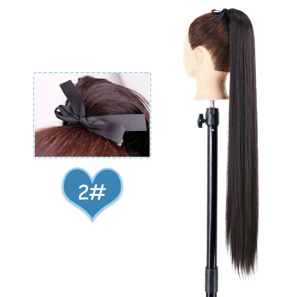MISS WIG Омбре Коричневые Светлые Наращивание Волос Синтетический Хвост Обертывание В Шиньон для Женщин Повседневная Одежда Косплей Вечеринка