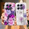 For Xiaomi 14T Case Cute Cartoon Painted Shockproof Shell For Xiaomi Mi 14t Pro Camera Protector Soft Silicone Back Cover Etui