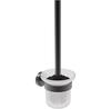 Deante Jasmin Wall-mounted Toilet Brush Black Matte N711