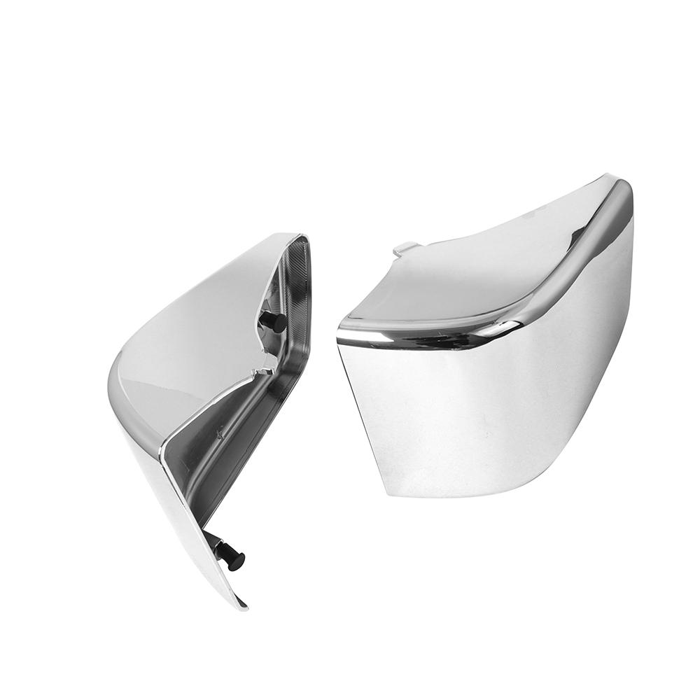 For Honda 1997-2003 1998 1999 2000 Shadow ACE VT400 VT750 VT 400 750 Motorcycle Black Chrome Battery Side Fairing Covers Cap