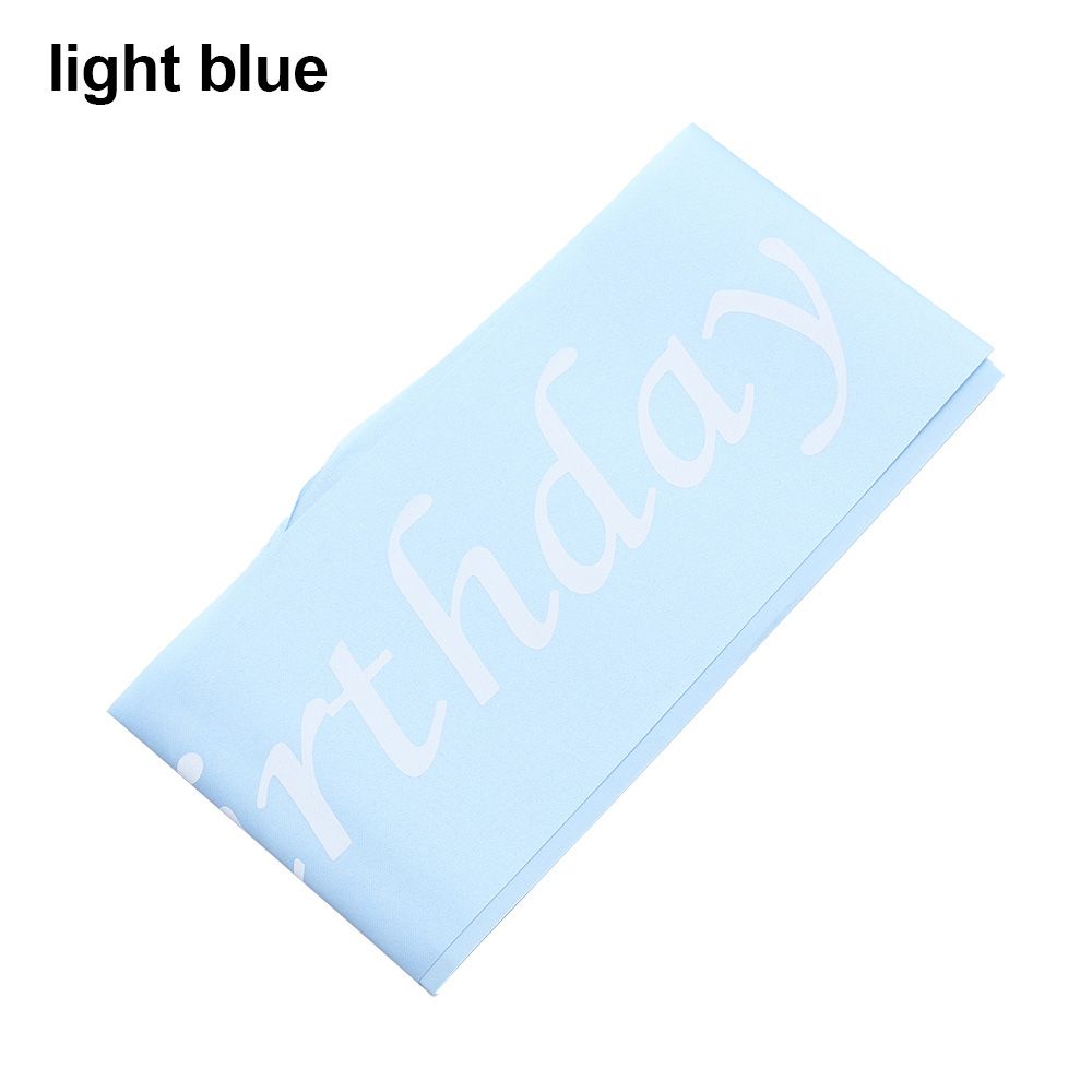for girls Birthday party Gifts Happy Birthday Sash Etiquette belt Party Decoration Party Favors