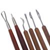6Pcs Clay Sculpting Wax Carving Pottery Tools Modeling Assorted Pottery Tools
