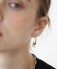 Lazydawn Pearl Point Hoop Earring E037