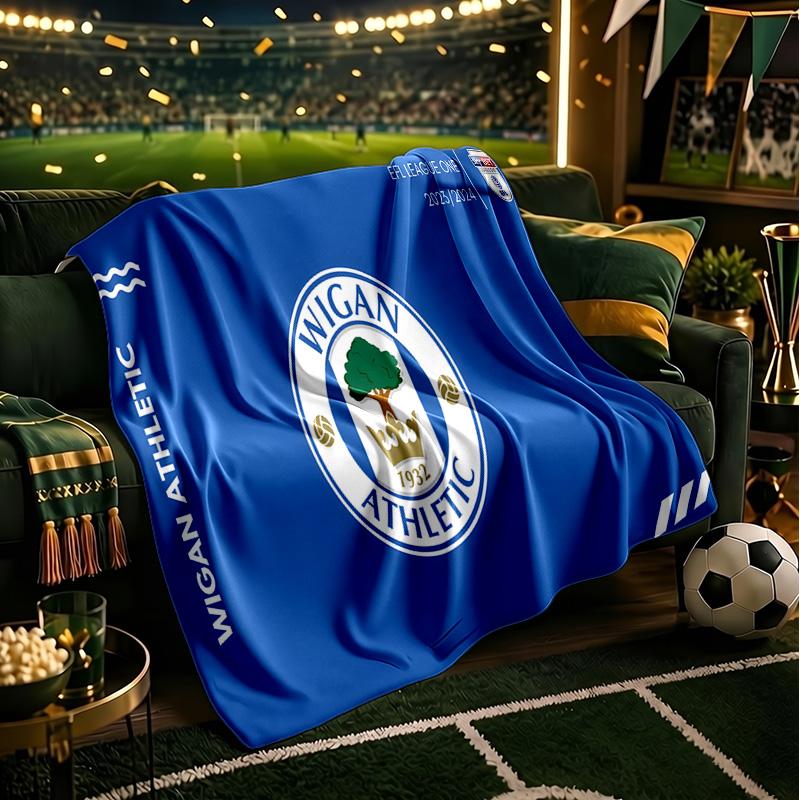 Athletic League  Throws Blanket Flannel Blankets Plush for Couch Bed Gifts for Men Women Travel Picnic Blanket Christmas Fan Gifts