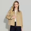 TaTu Women's Spliced Design Commuter Jacket