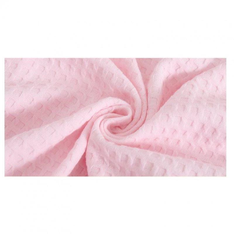 Unisex Waffle Weave Bathrobe: Lightweight, Water-Absorbent Yukata-Style Nightgown for Spring, Summer, and Autumn