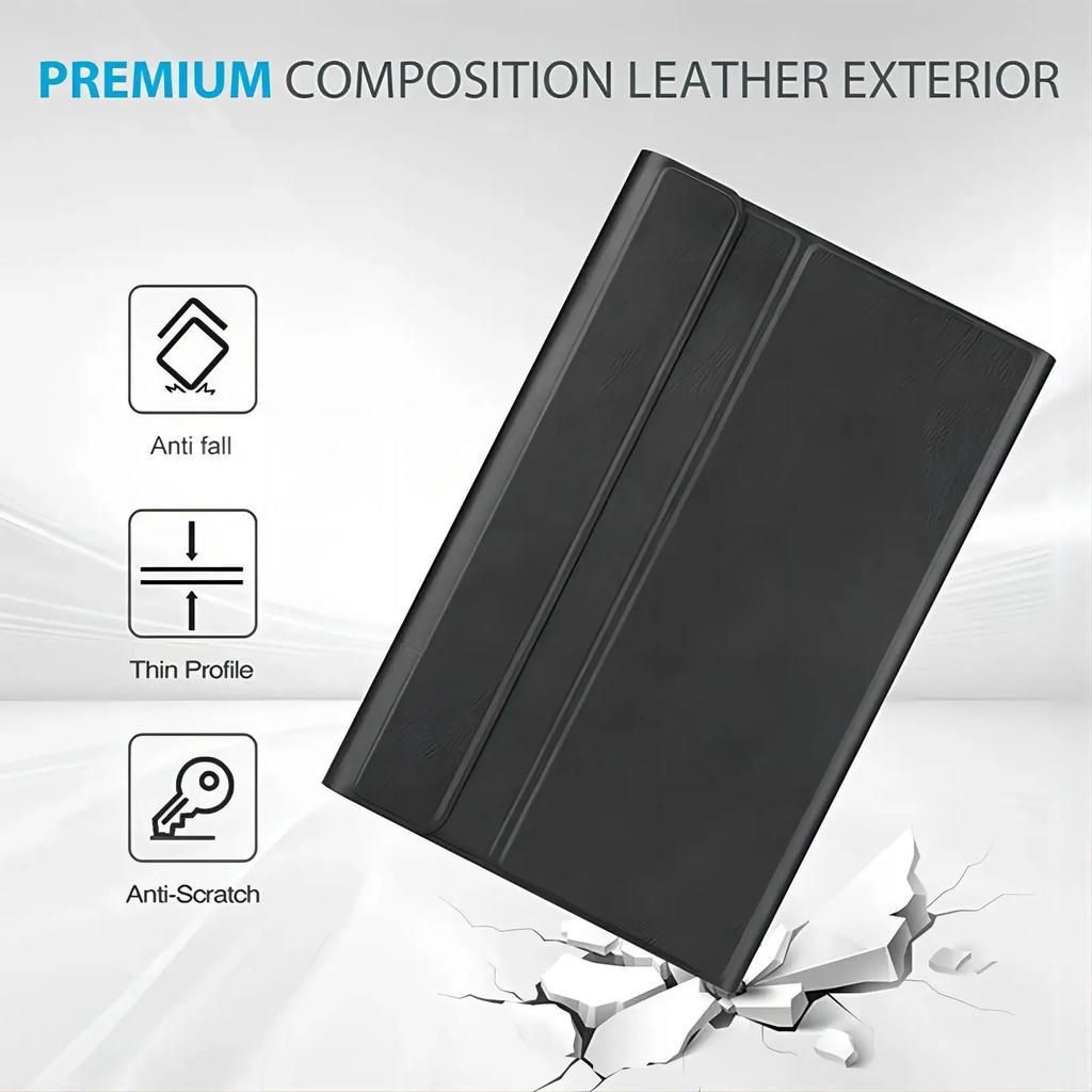 Pouzdro s klávesnicí pro Samsung Galaxy Tab A SM-T580 SM-T585 10,1 palce Podsvícená odnímatelná klávesnice Kryty pro Galaxy T587 Funda