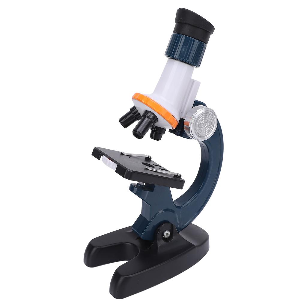 Microscope for Kids High Definition Battery Powered Microscope Science Kit with 4 Blank Glass Slides