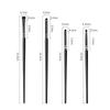 4Pcs/Set Small Angle Eyeshadow Brushes Precise Detail Eyelid Highlighter Makeup Brushes Lying Silkworm Soft Hair