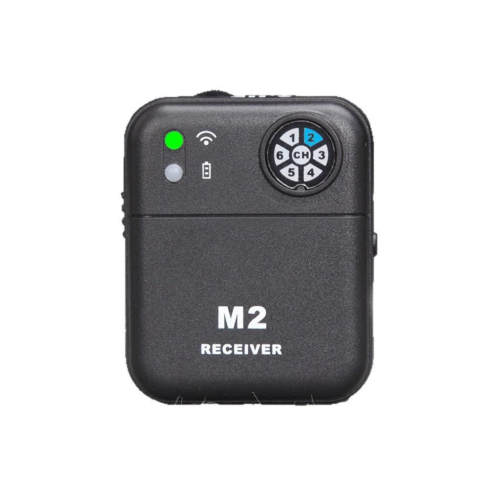 2.4G Mono/Stereo Wireless in Ear Monitor System with Transmitter Clip on Receiver Stage Monitoring for Singer/Musicians/Live Performance