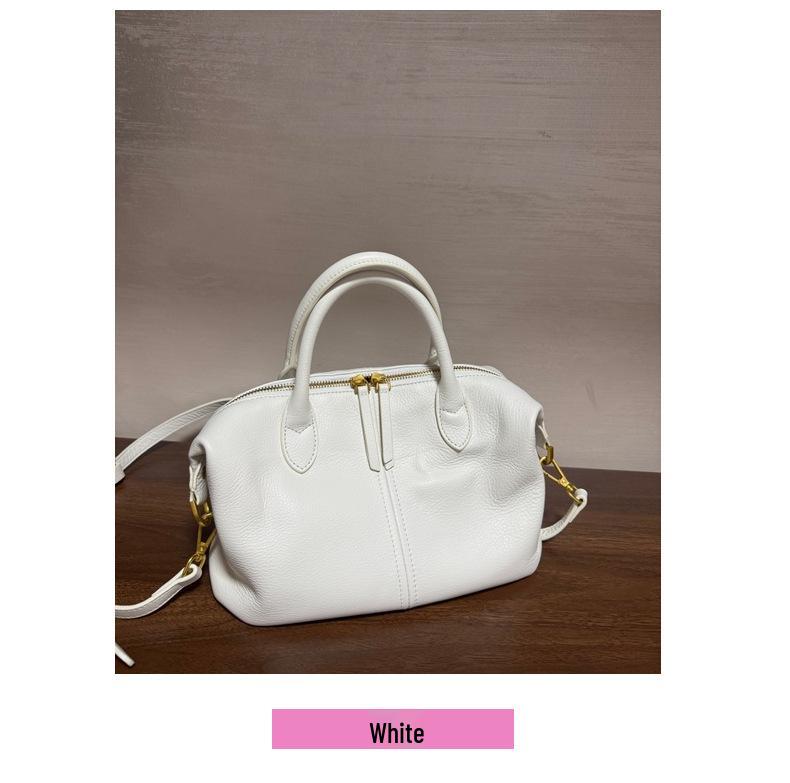 Women's Genuine Leather Soft Cowhide Handbag and Shoulder Bag