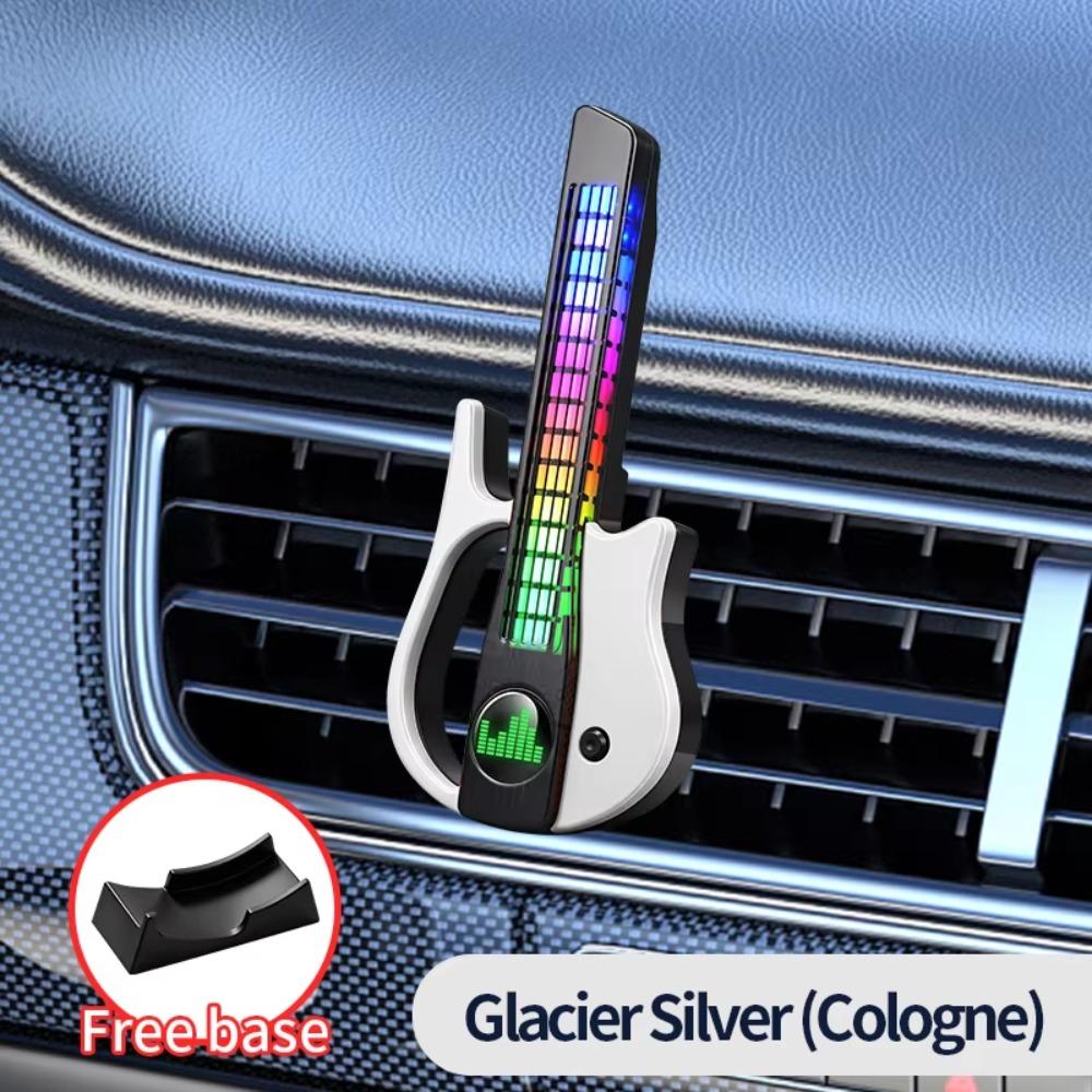 Music Rhythm Car Aromatherapy Colorful Car Vent Clip Car Air Outlet Freshener  Car Dashboard