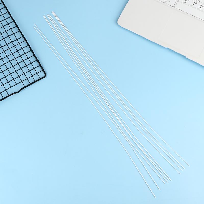 ABS Model Making Rods 50Pcs 05 08 1 15 2 25MM Solid Plastic Tubes Bars For Creative Craft Hobby Projects Assembly