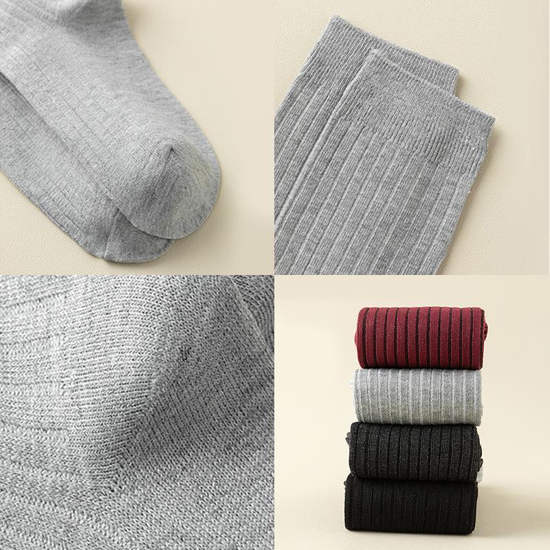 1 Pair Thigh Socks Playful One Size Warmth Knit Socks Minimalist Style High Stretch Versatile Multiple Colors