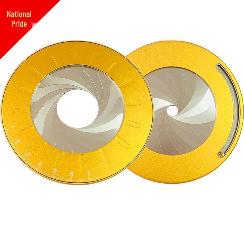 Adjustable 304 Stainless Steel Compass and Ruler for Drawing and Measuring