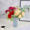 Silk Cloth Artificial Carnation Bouquet 6 Heads Photography Props Simulated Carnation Mother's Day Gifts Wedding Fake Flower