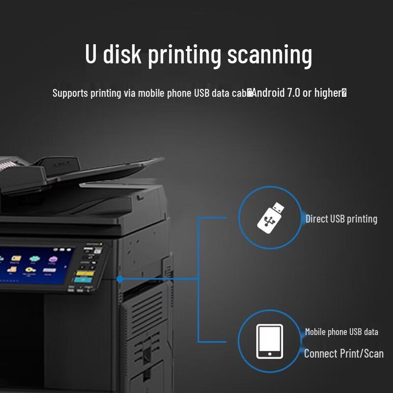 TOSHIBA DP-5528A A3 Black & White Laser Multifunction Printer CN plug (adapter included)