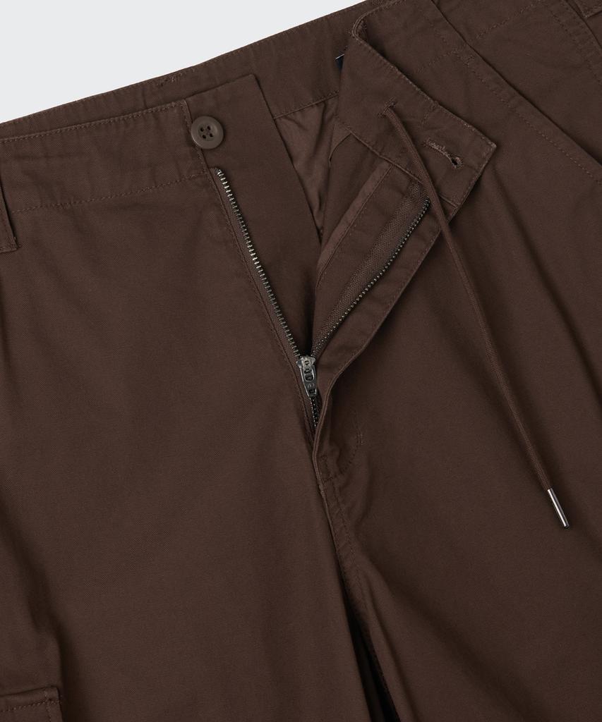 MUSINSA STANDARD Cotton Parachute Cargo Pants [Baroque Brown]