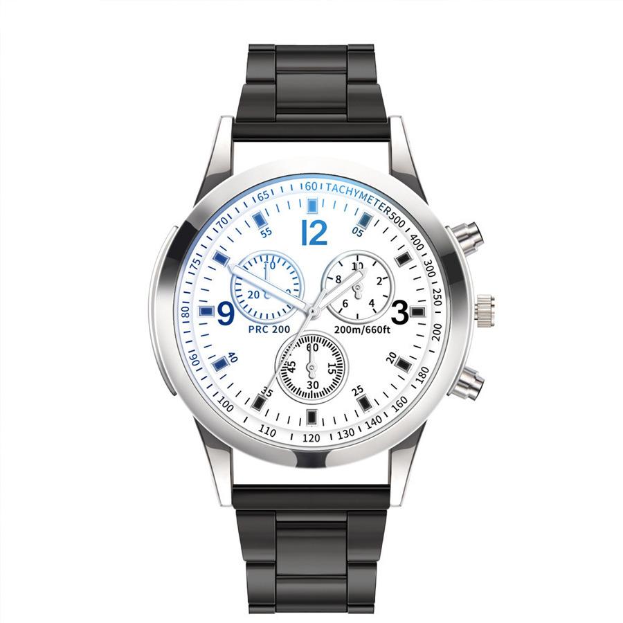 Fashion Men Luxury Watches Mens Business Stainless Steel Casual Quartz Watch for Male Wristwatch Relogio Masculino