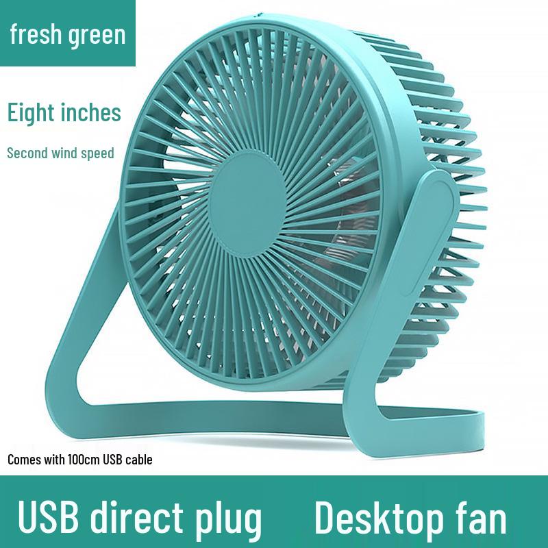 5-Inch USB Mini Electric Desk Fan, Silent Student Office Cooling